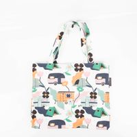 Tasche Shopper aus Baumwolle Camper von SCHÖNER LEBEN. ohne Füllung