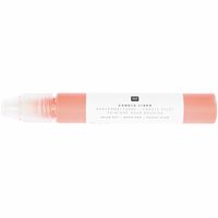 Candle Liner Kerzenmalfarbe in Neonrot mit feiner Malspitze, 30ml von Rico Design