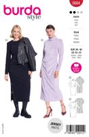Burda Schnittmuster 5684 Damen Kleid Front