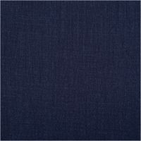 Baumwollstoff in tiefem Navy-Blau, Slub Washed mit feiner unregelmäßiger Struktur, weich fallend und mit natürlicher, luftiger Oberfläche - Nahaufnahme