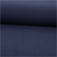 92239-Baumwollstoff-Cotton-Slub-washed-navy-blau-1-30m-Breite-IMG-5634.jpg Baumwollstoff in tiefem Navy-Blau, Slub Washed mit feiner unregelmäßiger Struktur, weich fallend und mit natürlicher, luftiger Oberfläche - ausgerollt und glatt liegend