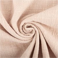 92241-Baumwollstoff-Cotton-Slub-washed-beige-1-30m-Breite-IMG-5631.jpg Baumwollstoff in hellem Beige, Slub Washed mit feiner unregelmäßiger Struktur, weich fallend und mit natürlicher, luftiger Oberfläche - kunstvoll eingedreht in Falten