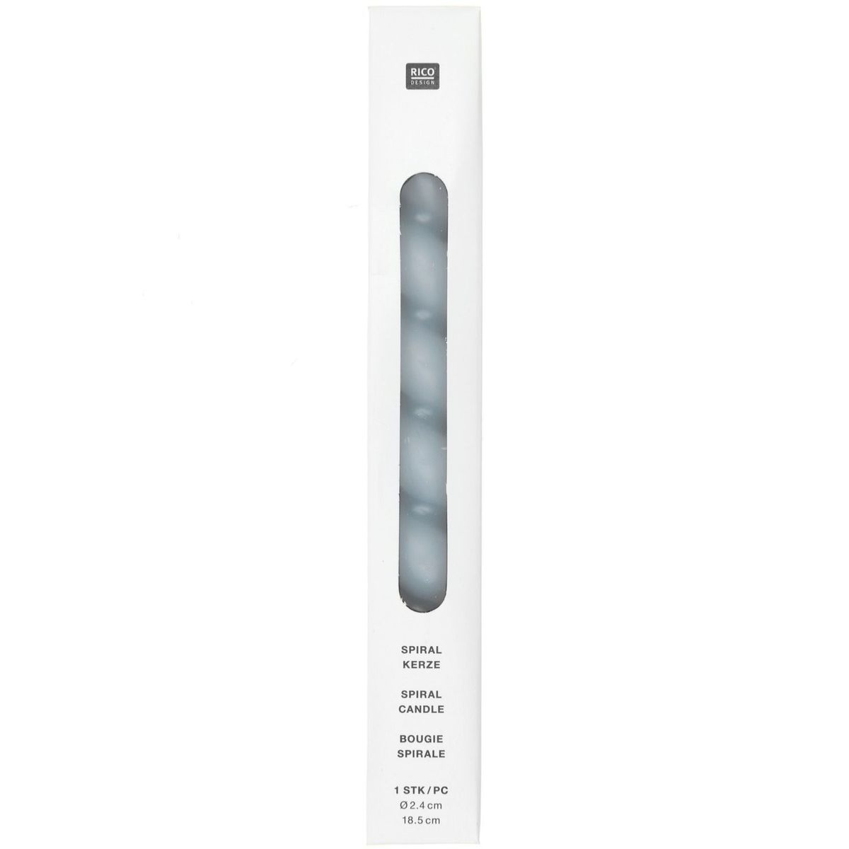 92242-Spiralkerze-soft-grau-2-4x18-5cm-von-Rico-Design-713012-400617-2-VV-Q-1920x1920.jpg Verpackte Spiralkerze in Soft Grau von Rico Design, Sichtfenster zeigt die Kerze