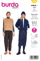 92260-Burda-Schnittmuster-5698-Damen-Weste-und-Jacke-5698-SB-EU.jpg Burda Schnittmuster 5698 Damen Weste & Jacke Front