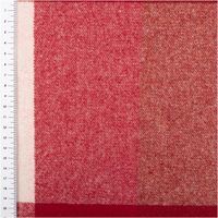 92269-Vorhangstoff-Wolloptik-Landhauskaro-weiss-rot-140cm-Breite-IMG-5678.jpg Vorhangstoff mit großem Karomuster in Rot- und Weißtönen, wollähnliche Struktur mit weichem Griff und traditioneller Landhausoptik - mit Massband