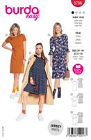 Burda Schnittmuster 5708 Damen Kleid Front
