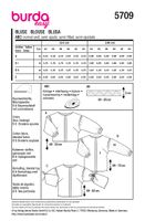 92293-Burda-Schnittmuster-5709-Damen-Bluse-5709-Back-envelope-EU.jpg Burda Schnittmuster 5709 Damen Bluse Schnittübersicht