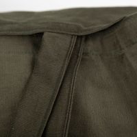 Tasche Shopper Cord aus Baumwolle army-grün von SCHÖNER LEBEN. Detailansicht Henkel