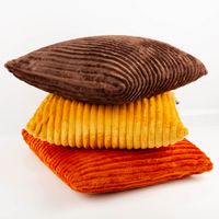 92466-Kuschelkissen-aus-Pluesch-Cordoptik-Streifen-orange-45x45cm-IMG-7074.jpg Orangefarbenes Kuschelkissen 45x45 cm aus weichem Plüsch mit feiner Cordoptik und gleichmäßigen Längsstreifen - mit anderen Kissen praesentiert
