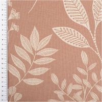 92540-Dekostoff-Halbpanama-Delicate-Flora-Branch-Graeser-Blaetter-braun-1-4m-Breite-IMG-7583.jpg Dekostoff Halbpanama in Braun mit feinem weißen Blätter- und Gräsermotiv im Delicate Flora Branch Design - mit Massband