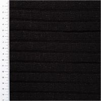92589-Strickstoff-schwarz-mit-silberfarbigen-Glitzereffekten-330g-qm-138cm-Breite-IMG-7474.jpg Strickstoff in Schwarz mit feinen silberfarbenen Glitzereffekten. Weich, elastisch und edel glänzend – ideal für festliche Kleidung und Accessoires - mit Massband