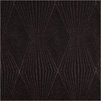 92591-Jersey-Stoff-Metallic-geometrisch-schwarz-rosegold-160cm-Breite-IMG-7546.jpg Elastischer Jersey Stoff in Schwarz mit geometrischem Muster in schimmerndem Roségold Metallic-Effekt - Vollansicht