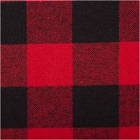 92606-Twill-Stoff-Baumwollstoff-Karo-rot-schwarz-145cm-IMG-8503.jpg Twill Baumwollstoff mit großem Karomuster in Rot und Schwarz, klassischer Karostoff - Nahaufnahme