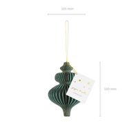 92639-Weihnachtshaenger-honeycomb-Zapfen--flaschengruen-mit-Goldrand--10x15cm-Screenshot-2025-09-11-142920.jpg Detailansicht Papier-Weihnachtshänger Honeycomb Zapfen flaschengrün mit Etikett und Maßangaben an den Seiten 105mm breit und 150mm hoch