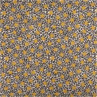 92660-Baumwollstoff-Popeline-Leo-mit-goldfarbigen-Glitzer-Sternen-1-50m-Breite-IMG-9006.jpg Baumwollstoff Popeline mit Leopardenmuster in Beige, Braun und Schwarz, verziert mit auffälligen goldfarbenen Glitzer-Sternen - Vollansicht