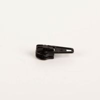 Robuster Zipper aus schwarz lackiertem Feinzinkdruckguss ergänzt Reißverschlüsse mit einer Breite von 25 mm ideal. Die hochwertige Verarbeitung sorgt für eine langlebige Nutzung und ein reibungsloses Gleiten, was ihn zum perfekten Ersatzteil oder Zubehör f