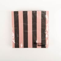 92745-Servietten-Streifen-rosa-20-Stk-3-lagig-33x33cm-FSC-Papier-von-Boltze-IMG-1513.jpg Stilvolle Servietten von Boltze Home mit modernem Streifenmuster in Rosa und Schwarz. Das FSC-zertifizierte Set enthält 20 dreilagige Papierservietten, die jeder Tischdekoration einen eleganten Akzent verleihen - Vollansicht