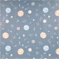 92789-Regenjackenstoff-Aqua-Protect-wasserdicht-soft-Weltall-blau-145cm-Breite-IMG-9370.jpg Regenjackenstoff Aqua Protect in Blau mit weicher Oberfläche, bedruckt mit Planeten, Sternen und Monden im Weltall-Design, wasserdicht, 145 cm Breite - Vollansicht