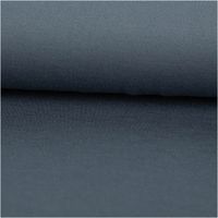 92835-Viskose-Stoff-Pique-Doppelgewebe-uni-Stahlblau-150-cm-breit-IMG-9438.jpg Viskose Stoff Piqué Doppelgewebe in uni Stahlblau, 150 cm breit, mit feiner, strukturierter Wabenoptik und weicher Haptik - ausgerollt und glatt liegend