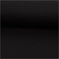 Viskose Stoff Piqué Doppelgewebe in uni Schwarz, 150 cm breit, mit feiner Struktur und glatter Oberfläche - ausgerollt und glatt liegend