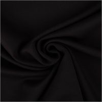 92838-Viskose-Stoff-Pique-Doppelgewebe-uni-Schwarz-150-cm-breit-IMG-9424.jpg Viskose Stoff Piqué Doppelgewebe in uni Schwarz, 150 cm breit, mit feiner Struktur und glatter Oberfläche - kunstvoll eingedreht in Falten