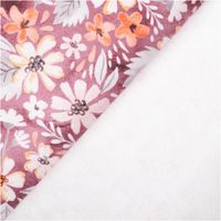 92842-Sweatstoff-Baumwolle-Blumen-Digitaldruck-rosa-155cm-breit-IMG-9566.jpg Sweatstoff aus Baumwolle mit floralem Muster in Rosa-, Gelb- und Grautönen auf rosa Hintergrund, Digitaldruck, 155 cm Breit - mit Rueckseite