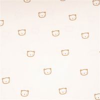 92888-Waffeljersey-Jersey-Stoff-Baumwolle-Baerchen-wollweiss-1-45m-Breite-IMG-0801.jpg Waffeljersey aus Baumwolle mit kleinen braunen Bärchenmotiven auf wollweißem Hintergrund, weich und elastisch, 145 cm Breite - Vollansicht