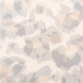 Tüllstoff mit Leopardenmuster in Braun und Grau, transparenter Netzstoff mit feiner Struktur, 150 cm Breite - Nahaufnahme