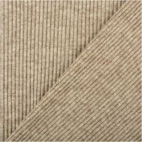 92905-Strickstoff-Rib-Jersey-mit-Viskose-Glitzereffekte-taupe150-cm-Breite-IMG-0606.jpg Gerippter Strickstoff aus Viskose mit feinen Glitzereffekten in Taupe, elastisch und weich, 150 cm Breite - mit Rueckseite