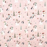 93002-Jersey-Stoff-Baumwolljersey-Schneemann--Baer-und-PInguin-rosa-1-45m-Breite-IMG-0968.jpg Baumwolljersey in Rosa mit Schneemann-, Bär- und Pinguin-Motiven, verziert mit Tannenbäumen und Herzen, weich und elastisch - Vollansicht