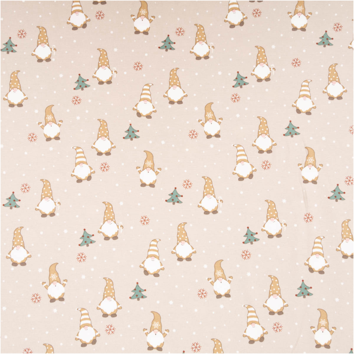 93003-Jersey-Stoff-Baumwolljersey-Weihnachtswichtel-rosa-1-45m-Breite-IMG-0962.jpg Baumwolljersey in Rosa mit Weihnachtswichtel-, Schneeflocken- und Tannenbaum-Motiven, weich, elastisch und angenehm auf der Haut - Vollansicht