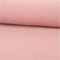 Krepp Jersey Stoff aus Baumwolle in Mauve, elastisch, hautfreundlich und weich mit feiner Struktur, ideal für Bekleidung - ausgerollt und glatt liegend