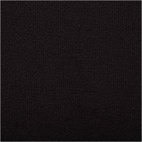 Krepp Jersey Stoff aus Baumwolle in Schwarz, elastisch, hautfreundlich und weich mit feiner Struktur, ideal für Bekleidung - Nahaufnahme
