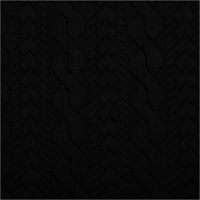 93049-Strickstoff-Zopfmuster-schwarz-elastischer-Winterstrick-150-cm-Breite-IMG-1605.jpg Elastischer Strickstoff mit Zopfmuster in Schwarz – dichter, wärmender Winterstrick mit plastischer Struktur, ideal für elegante Pullover, Kleider oder Strickjacken - Nahaufnahme