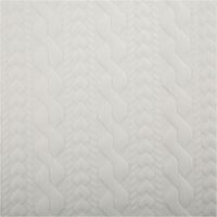 93051-Strickstoff-Zopfmuster-wollweiss-elastischer-Winterstrick-150-cm-Breite-IMG-1617.jpg Elastischer Strickstoff mit Zopfmuster in Wollweiß – weicher, wärmender Winterstrick mit plastischer Struktur, ideal für gemütliche Pullover, Strickjacken oder Wohnaccessoires - Nahaufnahme