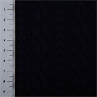 93054-Strickstoff-Zopfmuster-marineblau-elastischer-Winterstrick-150-cm-Breite-IMG-1600.jpg Elastischer Strickstoff mit Zopfmuster in Marineblau – weicher, wärmender Winterstrick mit strukturierter Oberfläche, perfekt für Pullover, Strickkleider oder gemütliche Accessoires - mit Massband
