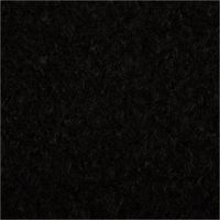 Kuscheliger Teddystoff Bouclé in tiefem Schwarz, ideal für wärmende Kleidung, weiche Decken oder trendige Accessoires. Mit 150 cm Breite bietet der strukturierte Stoff viel Spielraum für kreative Nähprojekte - Nahaufnahme