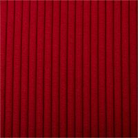 93069-Cord-Polsterstoff--mit-Fleckschutz-Capri-uni-rot-1-45m-Breite-IMG-2205.jpg Roter Cord-Polsterstoff Capri, präsentiert mit breiter Rippenstruktur und Fleckschutz als robuster Möbelstoff, 1,45 m breit - Nahaufnahme
