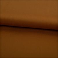 Tencel Lyocell Twill Stoff in Ockergelb mit feinem Glanz und fließend weichem Fall – edel, nachhaltig und angenehm auf der Haut - ausgeroltt und glatt liegend