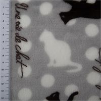 93077-Fleecestoff-Katzen-grau-weiss-schwarz------kuschelweich--1-45-m-Breite-IMG-2199.jpg Grauer, kuschelweicher Fleecestoff, präsentiert mit schwarzen und weißen Katzenmotiven, weißen Punkten und Schriftzügen als verspieltes Design, 1,45 m breit - mit Massband