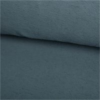 93100-Terry-Krepp-Jersey-Stoff-Baumwolle-uni-blau-145cm-elastisch-und-hautfreundlich-IMG-1421.jpg Terry Krepp Jersey Stoff aus Baumwolle in Uni-Blau, 145 cm breit – elastisch, hautfreundlich und mit feiner Kreppstruktur für bequeme Kleidung und Homewear - ausgerollt und glatt liegend