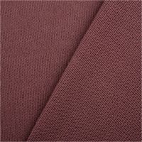 Strickstoff aus 100 % Baumwolle in elegantem Mauve, 135 cm breit – weich, atmungsaktiv und perfekt für stilvolle Kleidung oder Accessoires - mit Rueckseite