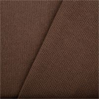 Strickstoff aus 100 % Baumwolle in modernem Taupe, 135 cm breit – hautfreundlich, weich und ideal für Mode, Deko oder Strickprojekte - mit Rueckseite