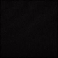 Strickstoff aus 100 % Baumwolle in klassischem Schwarz, 135 cm breit – weich, strapazierfähig und perfekt für elegante oder schlichte Strickprojekte - Nahaufnahme