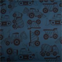 93139-Softshell-mit-Fleece-Innenseite-Digitaldruck-Baufahrzeuge-blau-schwarz-1-45m-Breite-IMG-1353.jpg Softshellstoff mit Fleece-Innenseite in Blau und Schwarz, bedruckt mit Baufahrzeugen, 1,45 m breit – winddicht, wasserabweisend und ideal für Outdoorbekleidung - Vollansicht