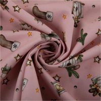 93154-Weihnachtsstoff-Baumwollstoff-Popeline-Allover-Weihnachtsmotive-rosa-beige-1-45m-Breite-IMG-1589.jpg Weihnachtsstoff Baumwollstoff Popeline Allover Weihnachtsmotive rosa beige 1,45m Breite - kunstvoll eingedreht in Falten