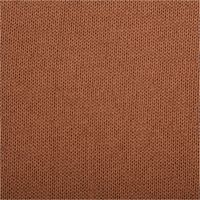 Strickstoff aus 100% Baumwolle in Camel-Braun. Detailansicht der feinen, gleichmäßigen Maschenstruktur. Der Stoff ist 135 cm breit - Nahaufnahme