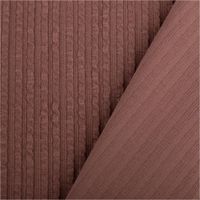93226-Jersey-Stoff-Ripp-Jacquard-Baumwolle-Streifen-mauve-1-35m-Breite-IMG-2700.jpg Jersey Stoff Ripp-Jacquard aus Baumwolle in Mauve. Die Struktur zeigt vertikale Streifen in einer breiten und feinen Rippung, 1,35m breit - mit Rueckseite