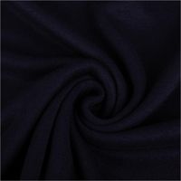 93228-Strickstoff-Heavy-Knit-gebuerstet-mit-Viskose-dunkelblau-meliert-1-50m-Breite--IMG-2505.jpg Dunkelblau melierter Strickstoff Heavy Knit, gebürstet mit Viskose, in 1,50m Breite, der seine dichte und weiche Textur präsentiert - kunstvoll eingedreht in Falten