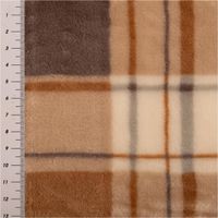 93266-Fleecestoff-Karo-Tinsley-beige-grau-1-45-m-Breite-IMG-3022.jpg Weicher Fleecestoff mit angerauter Oberfläche, ideal für Decken und warme Kleidung. Das Tinsley Karomuster kombiniert beige, warme Braun- und Grautöne auf einer Breite von 1,45 Metern - mit Massband